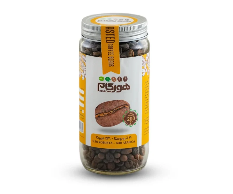 دانه قهوه برزیلی ۷۰٪ روبوستا ۳۰٪ عربیکا